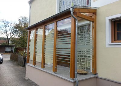 Sandstrahlen und Folieren Glaserei Grimm