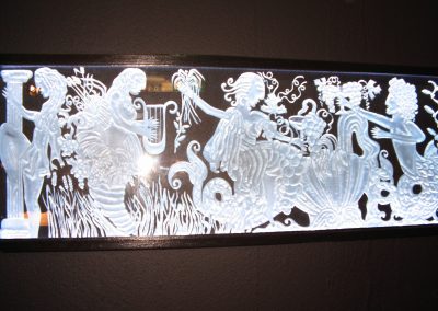 Sandstrahlen und Folieren Glaserei Grimm